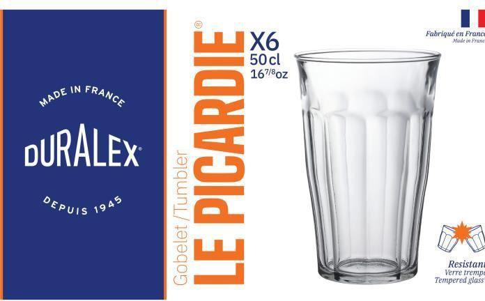 Produktbild Duralex Picardie (0.50 l, 6 x)