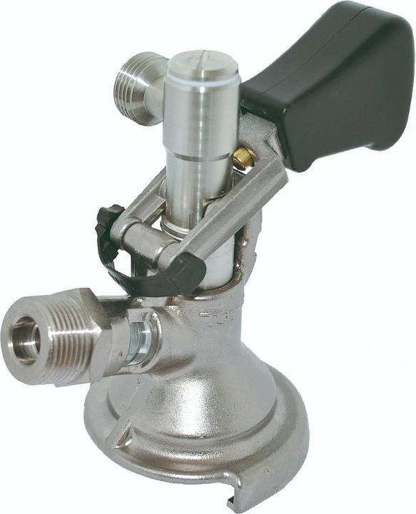 Produktbild Ich-zapfe Zapfkopf, Keg Verschluss - Flach Fitting, Seitlicher Ausgang