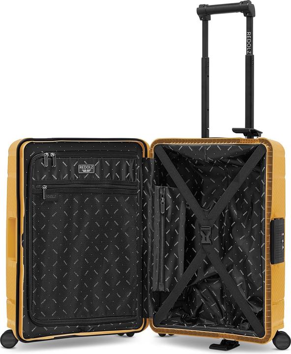 Produktbild Redolz Essentials 15 4-Rollen Kabinentrolley 55 cm mit Dreipunkt-Verschluss (40 l, Handgepäck (bis 50l))