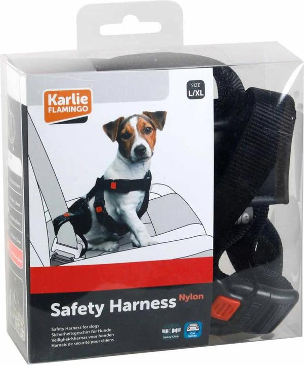 Image du produit Karlie Harnais de sécurité pour voiture en nylon (Chien, Fermeture de sécurité)