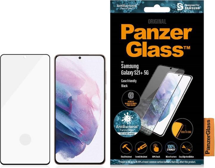 Immagine prodotto PanzerGlass Impronta digitale CaseFriendly (1 Pezzo/i, Samsung Galaxy S21+ 5G)