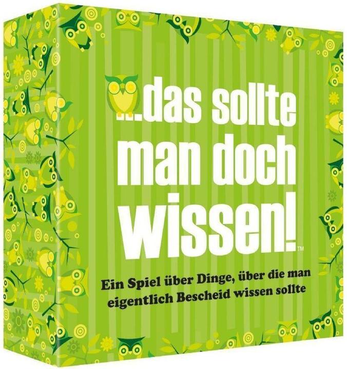Produktbild Das sollte man doch wissen! (Deutsch)