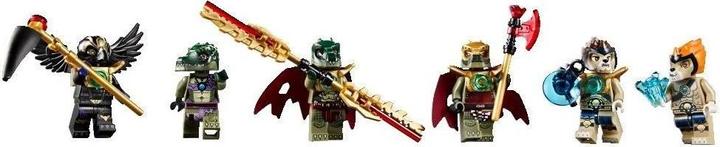 Actual product image LEGO Legends of Chima Cragger s Command Ship (70006)