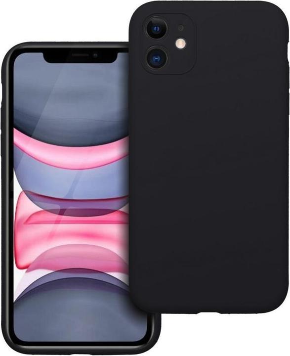 Produktbild OEM Back panel cover Case SILICONE 2mm for IPHONE 11 black (Apple iPhone 11)
