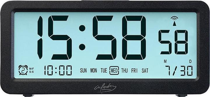 Actual product image Infactory Radio travel alarm clock