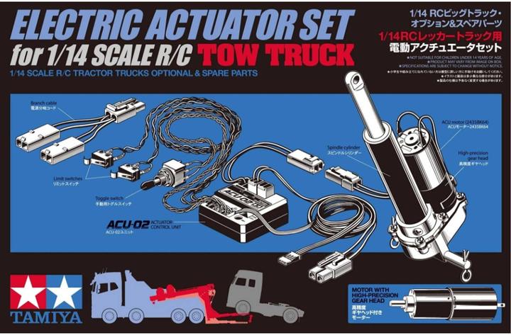 Produktbild Tamiya Actuator Set Tow Truck