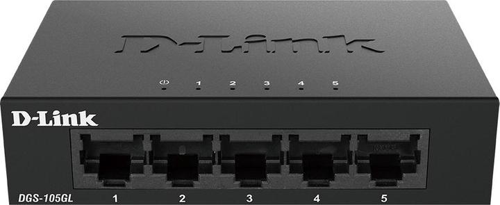 Produktbild D-Link DGS 105GL - Switch - unmanaged - 5 x 10/100/1000 - desktop (5 Ports)