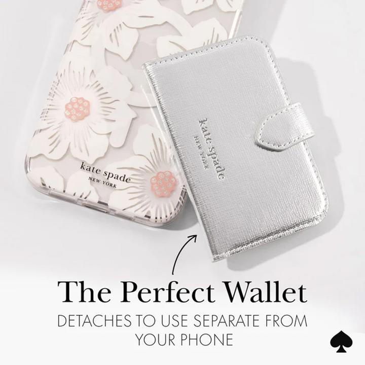 Immagine prodotto Kate Spade Morgan MagSafe Wallet – Magnetische Geldbörse (Metallic Silver)