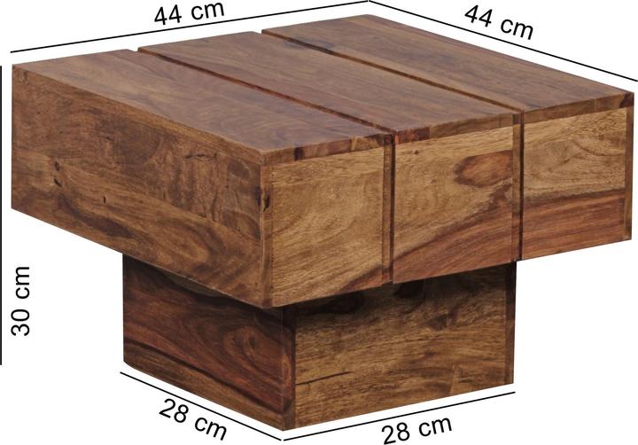 Produktbild FineBuy Beistelltisch Braun