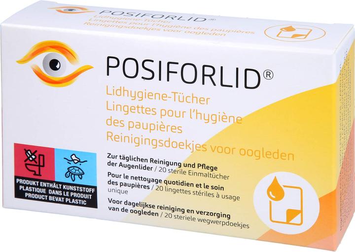 Produktbild Pharma Medica Posiforlid Lidhygienetuech, 20 St TUE (Reinigungstücher)