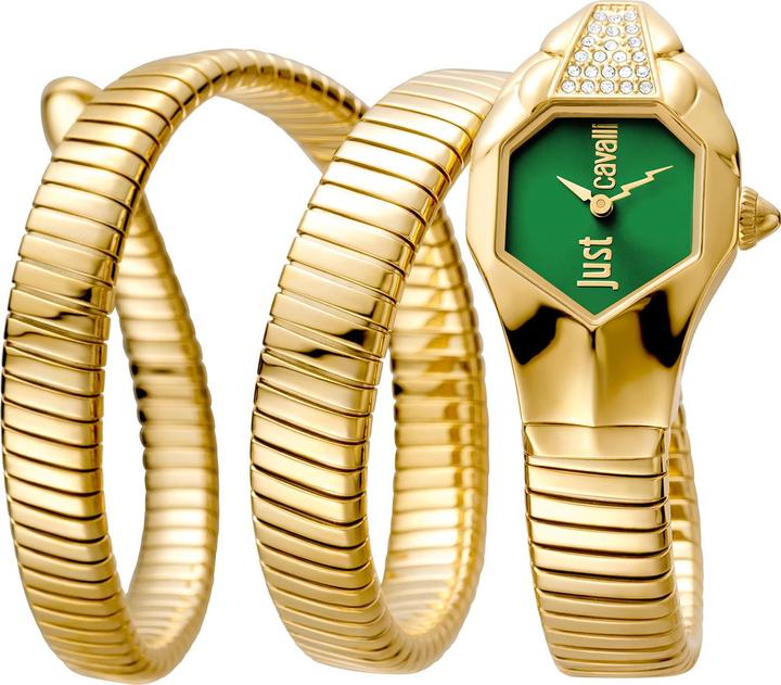 Just Cavalli Signature Snake Glam - JC1L022M0065 (Montre analogique, 22 mm)