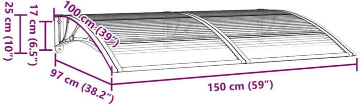 Immagine prodotto VidaXL Hannie (150 x 101 cm)