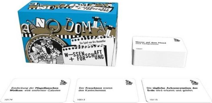 Actual product image Abacus ABA09141 - Anno Domini - Science + Research, Card game, 2-8 Players, from 10 years (DE edition) (German)
