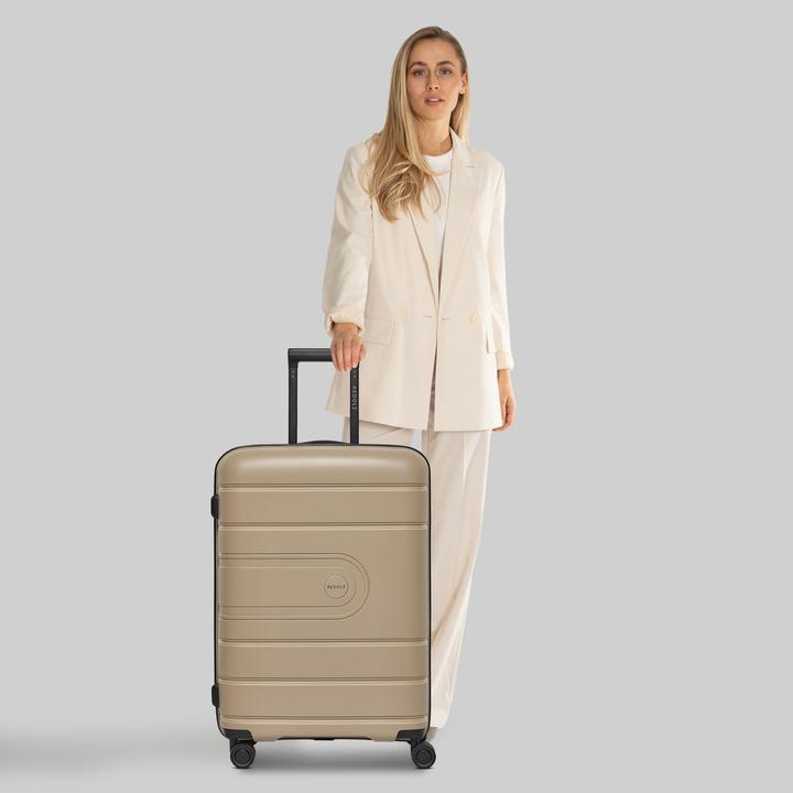 Actual product image Redolz Essentials 11 4 Rollen Trolley 66 cm mit Dehnfalte (80 l, L (90 - 115l))