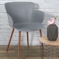 Produktbild Home Deco Factory sessel lorens grau