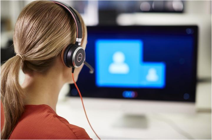 Actual product image Jabra Evolve 40 (Cable, USB-A)