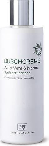 Produktbild Classic Ayurveda Duschcreme Aloe Vera & Neem, BDIH (200 ml)