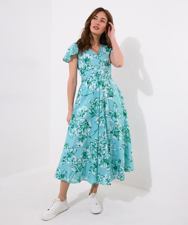 Produktbild Joe Browns Button Through Short Sleeve Floral Dress (16)