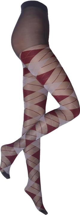 Image du produit Levee Fashion Raute Collant, couleur 640 gris-bordeaux, taille 44-46 (20 DEN, 44 - 46)