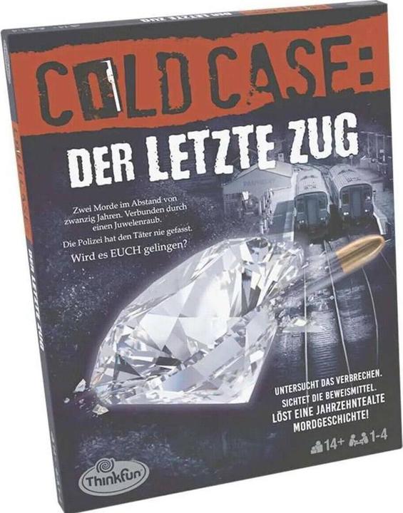 Thinkfun Cold Case : Le dernier train (Allemand)