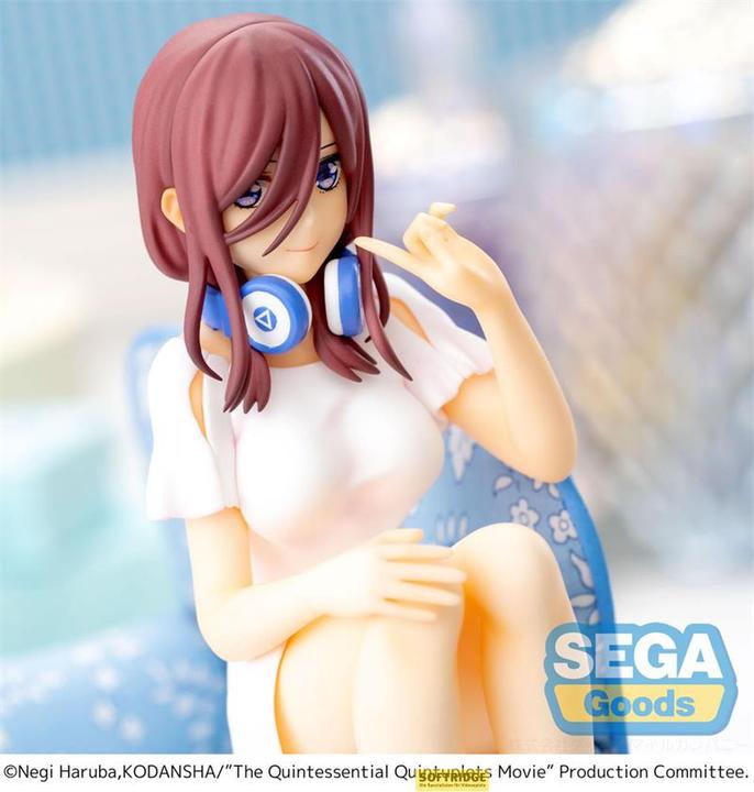 Produktbild Sega Goods QUINTESSENTIAL QUINTUPLETS - Miku Nakano - Figurine PM Perching 19cm
