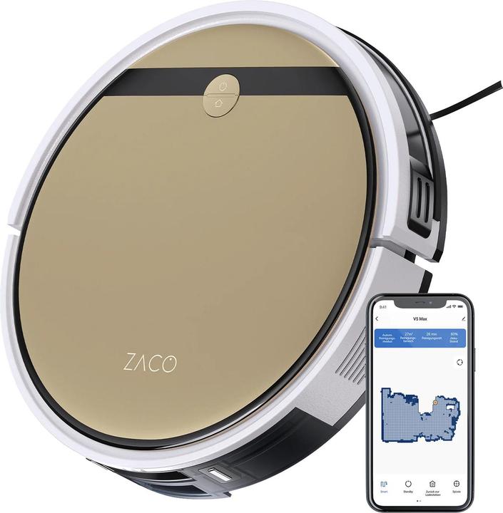 Actual product image Zaco V5 Max (Vacuum mopping robot)