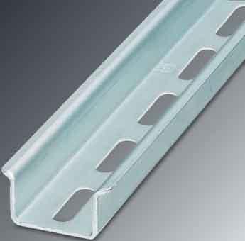Produktbild Phoenix Contact Hutprofil-Tragschiene NS 35/15 ZN gelocht 2000MM Inhalt: 2 m