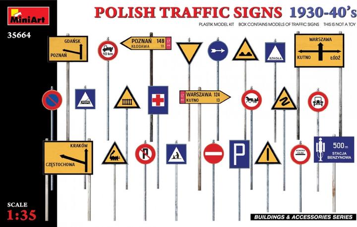 Produktbild Mini art Polish Traffic Signs 1930-40's