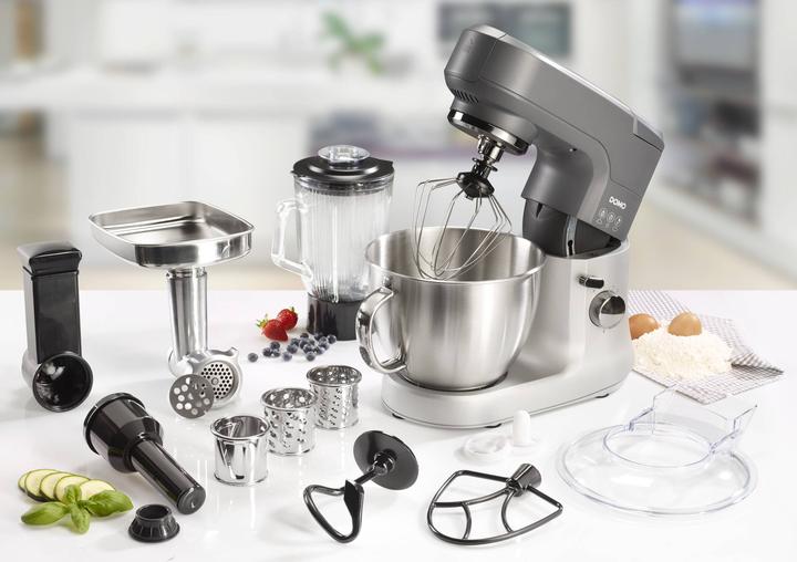 Productafbeelding Domo Keukenmachine complete set 4,5 liter kom DO9182KR Professionele kneedmachine (1000 W)