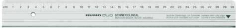 Produktbild Rumold Schneidelineal 100 cm weiss (1000 mm)