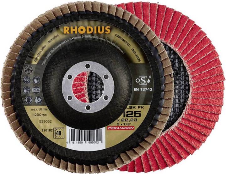 Image du produit Rhodius LSK FK Rondelle à lamelles 2223 P80 (80)