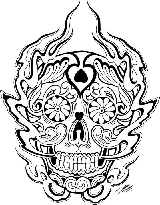 Immagine prodotto Miami Ink Maschera di morte messicana 1 (47 x 60 cm)