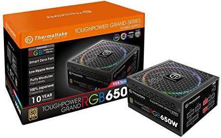 Produktbild Thermaltake Toughpower Grand RGB 650W Power Supply (PS-TPG-0650FPCGEU-S) (650 W)