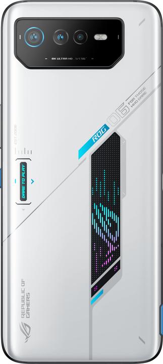 Actual product image ASUS ROG Phone 6 (512 GB, Storm White, 6.78", Dual SIM, 50 Mpx, 5G)