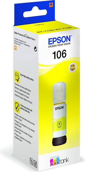 Immagine prodotto Epson 106 EcoTank Ink (Y)