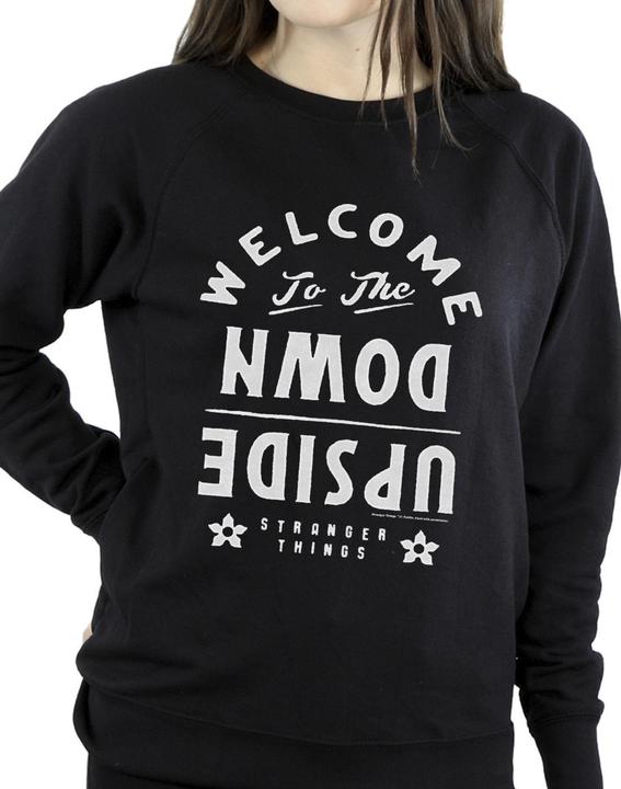 Immagine prodotto Netflix Stranger Things Welcome To The Upside Down Felpa Donna (XXL)