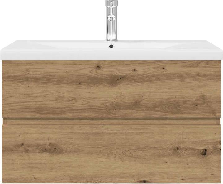 Actual product image VidaXL Vanity unit with built-in basin and tap Bathroom washbasin