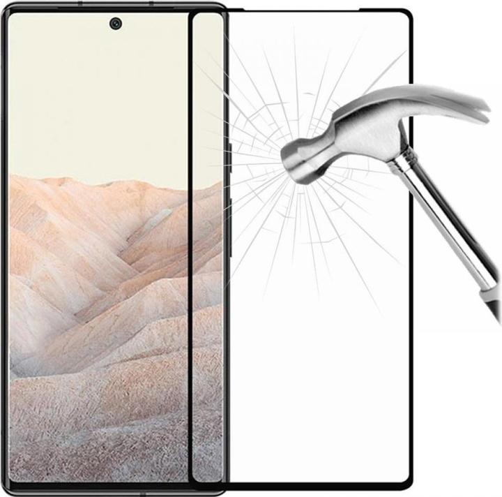 Actual product image Screenguard Full screen armoured glass (1 Piece, Google Pixel 6 Pro)