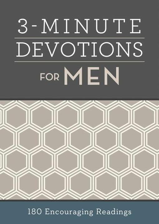 Produktbild 3-Minute Devotions for Men (Englisch, Compiled By Barbour Staff, 2018)