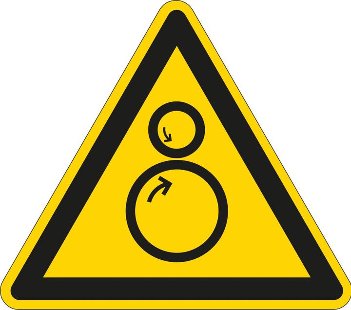 Actual product image Brady ISO 7010 PIC W025, B-930, mini-pictograms
