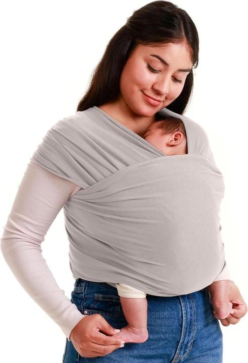 Milkii Baby Tragetuch aus Baumwolle, Clay (4.30 m)