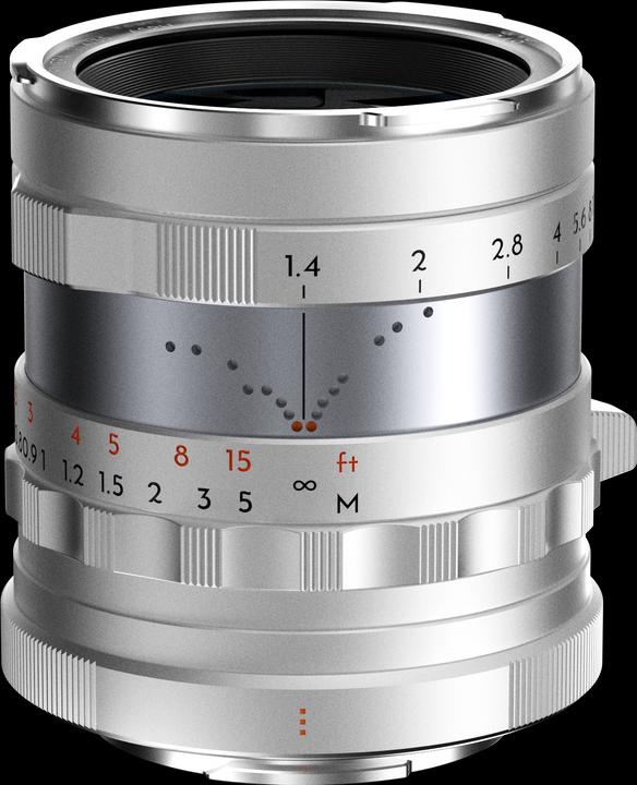 Thypoch Full-frame Photography Lens Simera 35mm f1.4 for Fujifilm X Mount - Silver (Fujifilm X, full size)