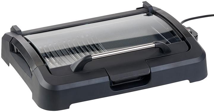 Image du produit Rosenstein & Söhne Gril de table XL avec couvercle en verre et plaque de gril en céramique