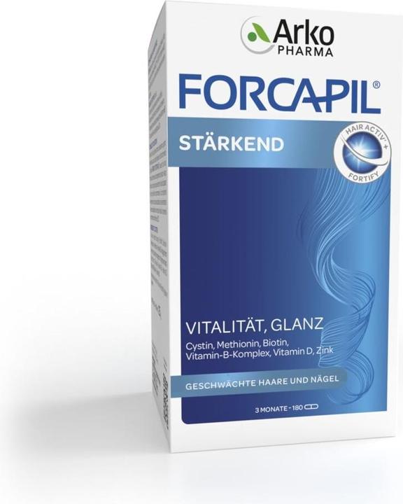 Immagine prodotto Arkopharma Forcapil Haar und Nägel Kapseln (180 Pezzo/i, Pillole, 111 g)