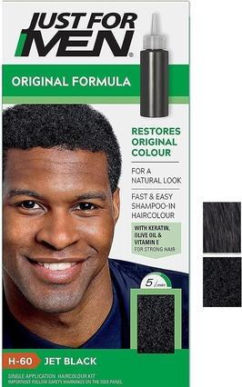 Actual product image Just For Men Original Formula Jet Black Hair Dye 1 Count