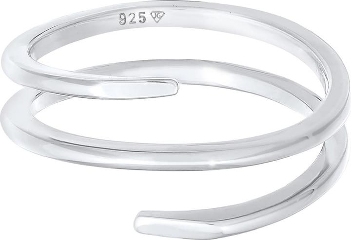Actual product image Elli Geo, Twisted, Wrap Ring (54, 925 Silver)