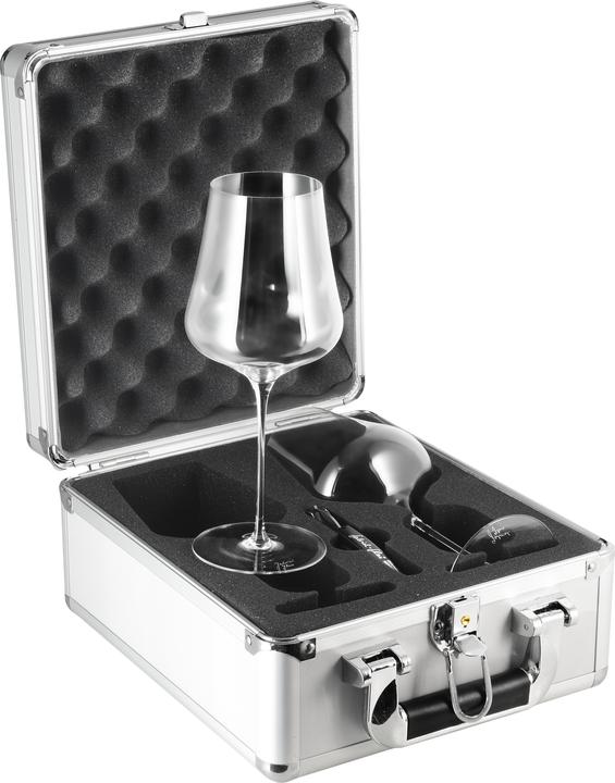 Gabriel-Glas Travel Case Gold Edition (0.51 cl, 3 Gläser, Rotweingläser, Weissweingläser)