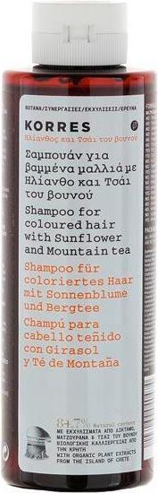 Produktbild Korres Sunflower & Mountain Tea (250 ml, Flüssiges Shampoo)