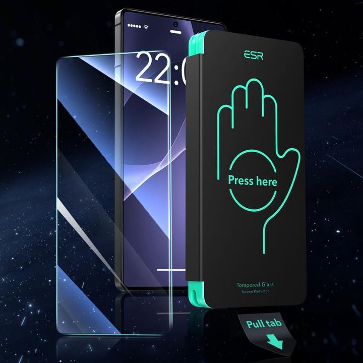 Produktbild ESR - Tempered Glass (2pack) - Samsung Galaxy S25 Ultra - Clear (2 Stück, Samsung Galaxy S25 Ultra)