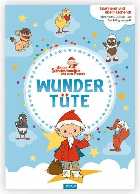 Actual product image Unser Sandmännchen Wundertüte Sandmännchen und Freunde (German, Trötsch Publishing House, 2022)